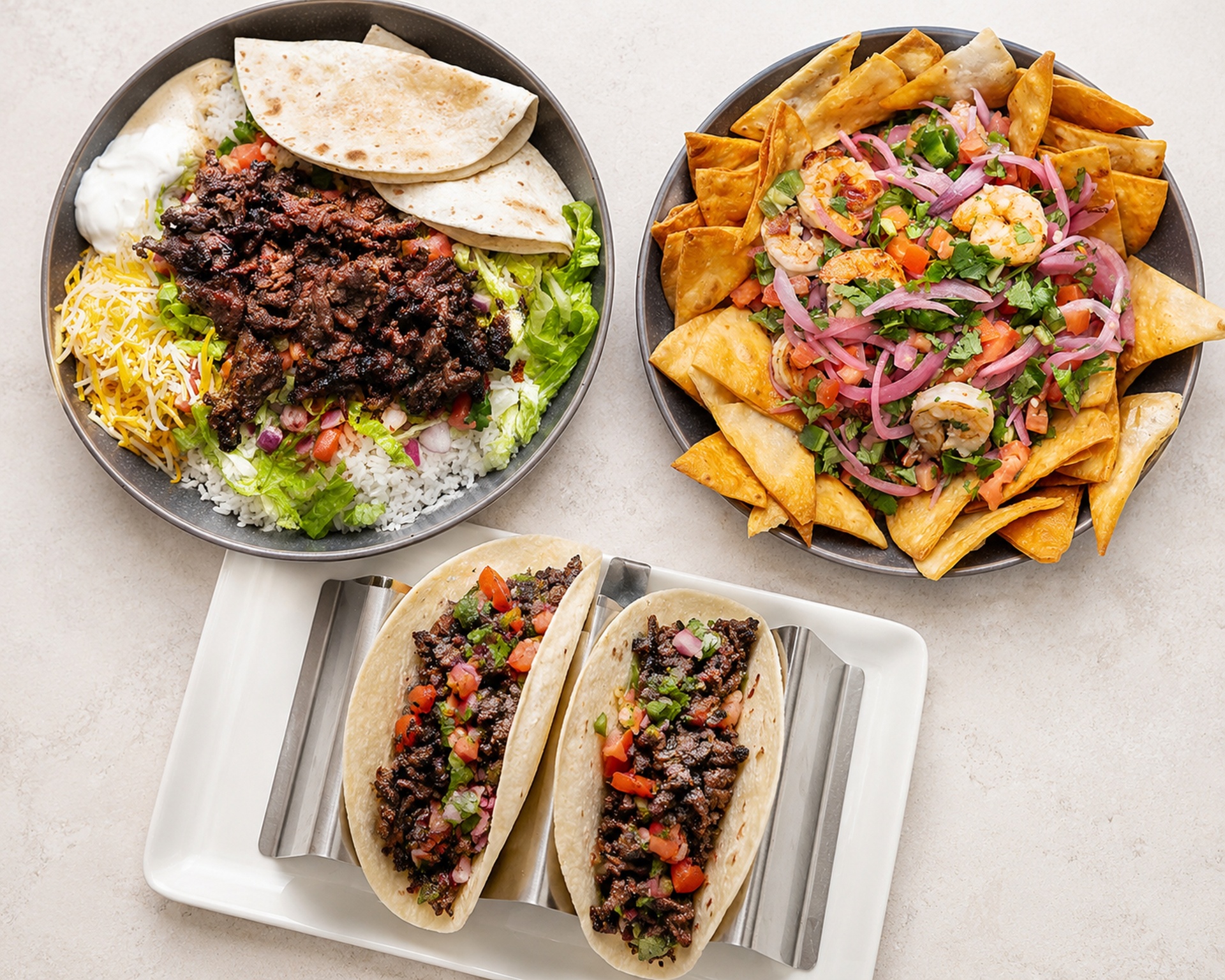 Viva La Grille signature dishes